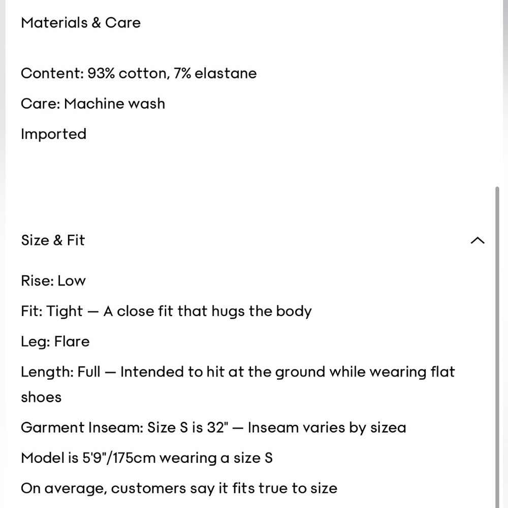 NWT Aritzia HomeStretch™ Smooth Mid-Rise Pant - Picture 4 of 7